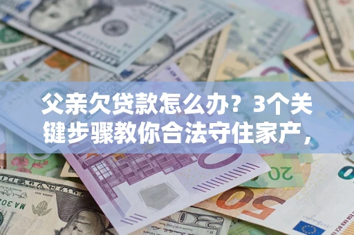 武汉父亲欠贷款怎么办?3个关键步骤教你合法守住家产,别再傻傻替还了! 武汉父亲欠贷款怎么办?3个关键步骤教你合法守住家产,别再傻傻替还了!