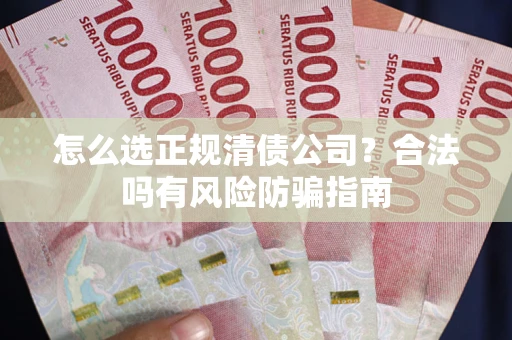 武汉怎么选正规清债公司?合法吗有风险防骗指南 武汉怎么选正规清债公司?合法吗有风险防骗指南